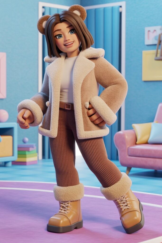 Cozy Neutral” (For Brown Bear Energy)