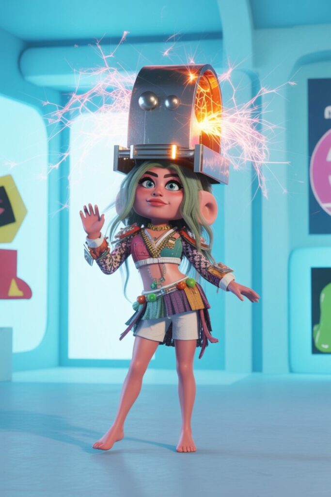 Theme Futuristic → Toaster Robot