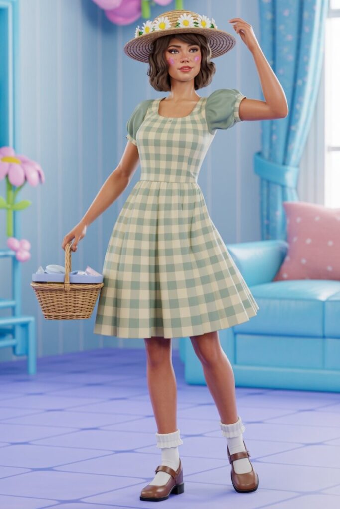 Cottagecore Picnic Plaid