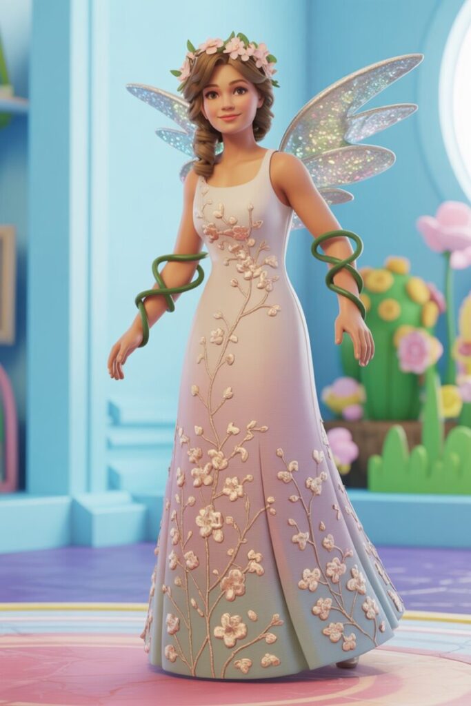 Eden's Blossom Gown