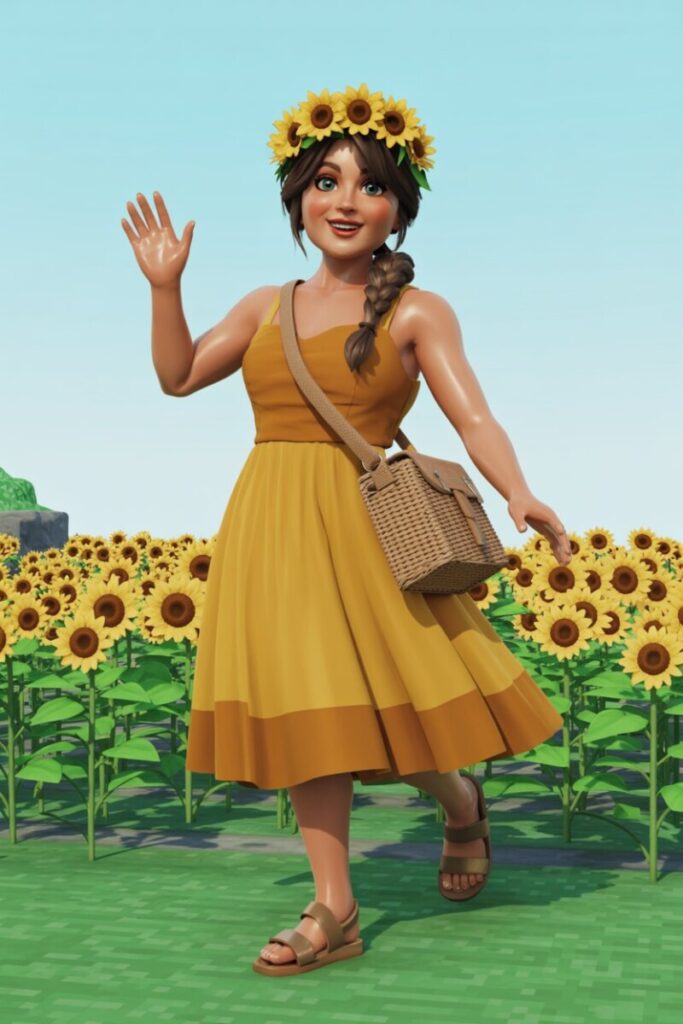 Sunflower Field Picnic
