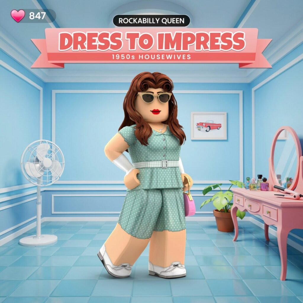 Roblox Dress to Impress 1950s