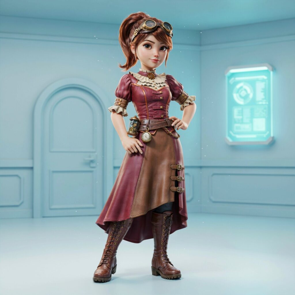Steampunk Dress to Impress in Roblox DTI